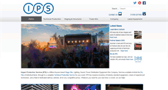 Desktop Screenshot of impactproductions.co.uk